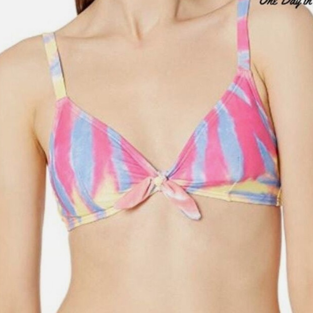 Tommy Hilfiger Pink and Blue Bikini Swimwear